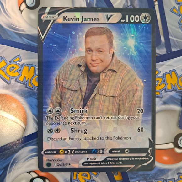 Kevin James Pokemon Card - Meme - Picture 1 of 6